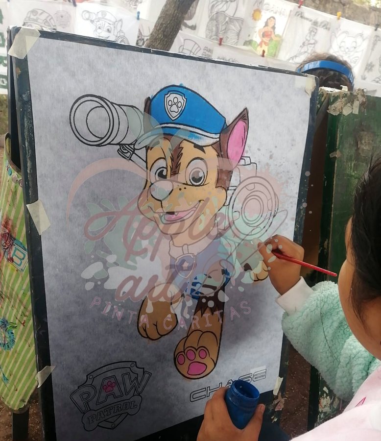Pintar pellón